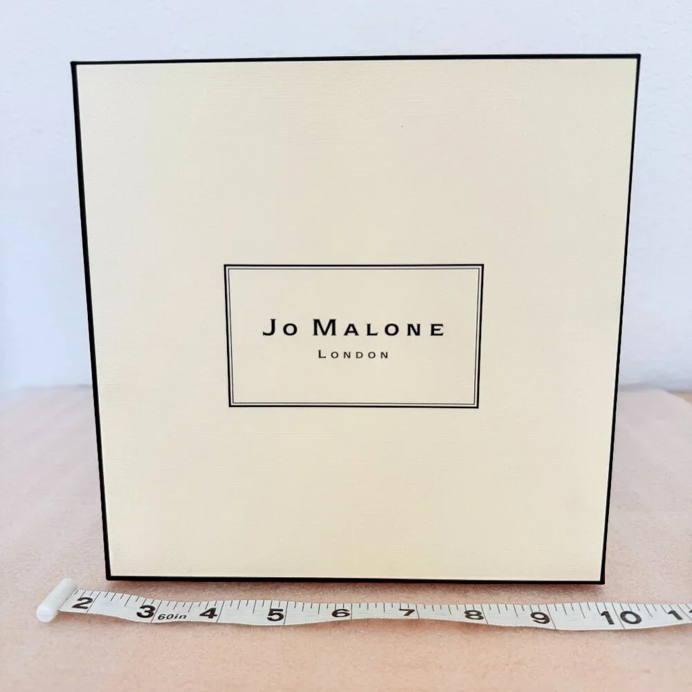 🎁 New 🎁 Jo Malone London Empty Gift Box With Ribbon, Large Size 8 x 8x 3.5